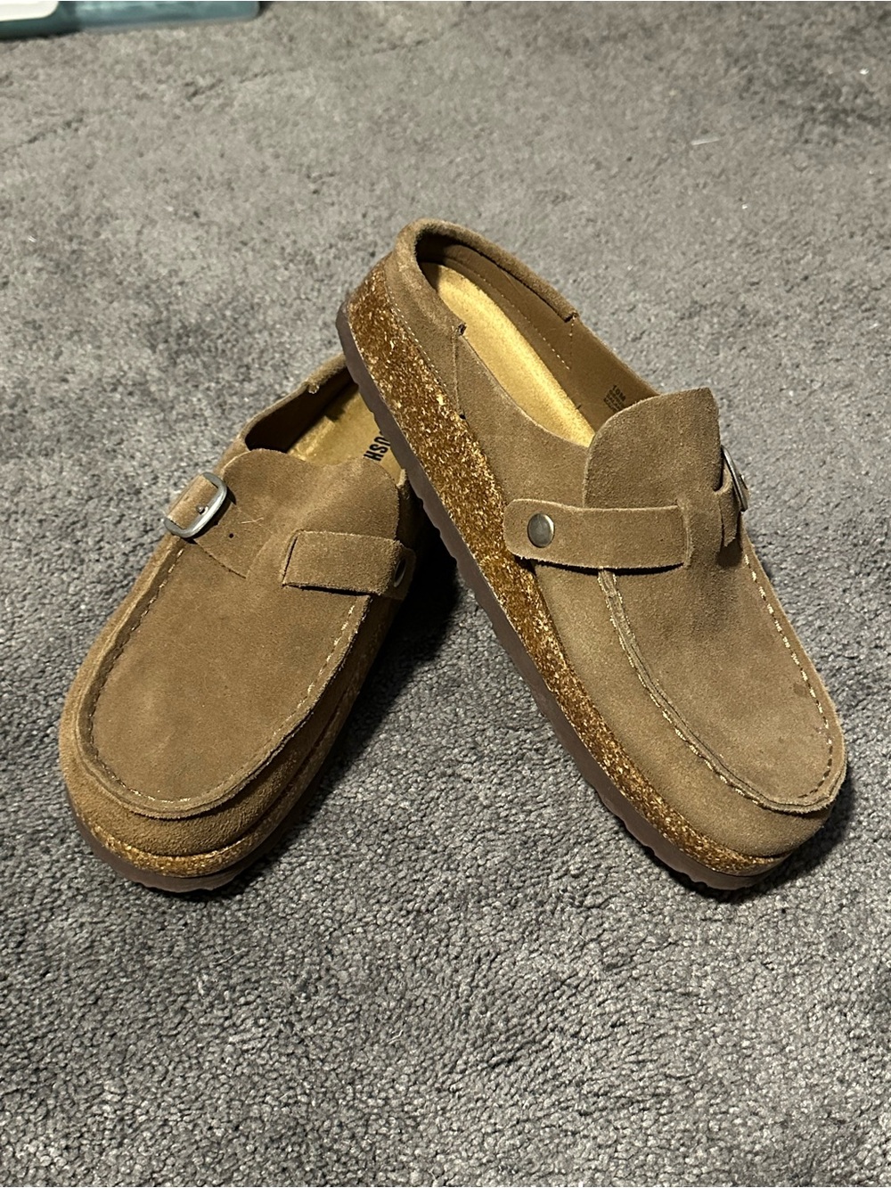 NWOB Women’s Brown Suede Slip-On Loafer